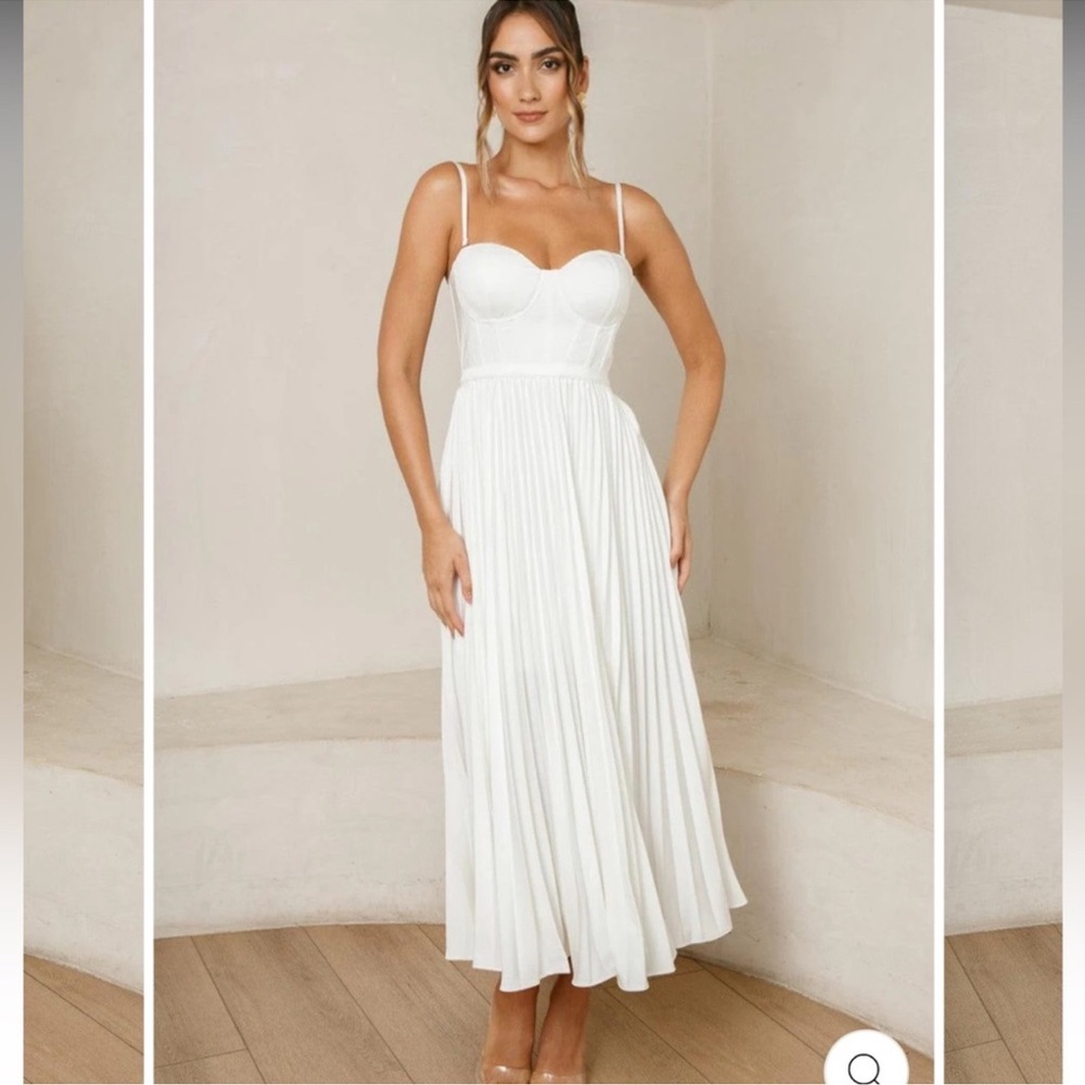 Elle Zeitoune Milan Dress White 10